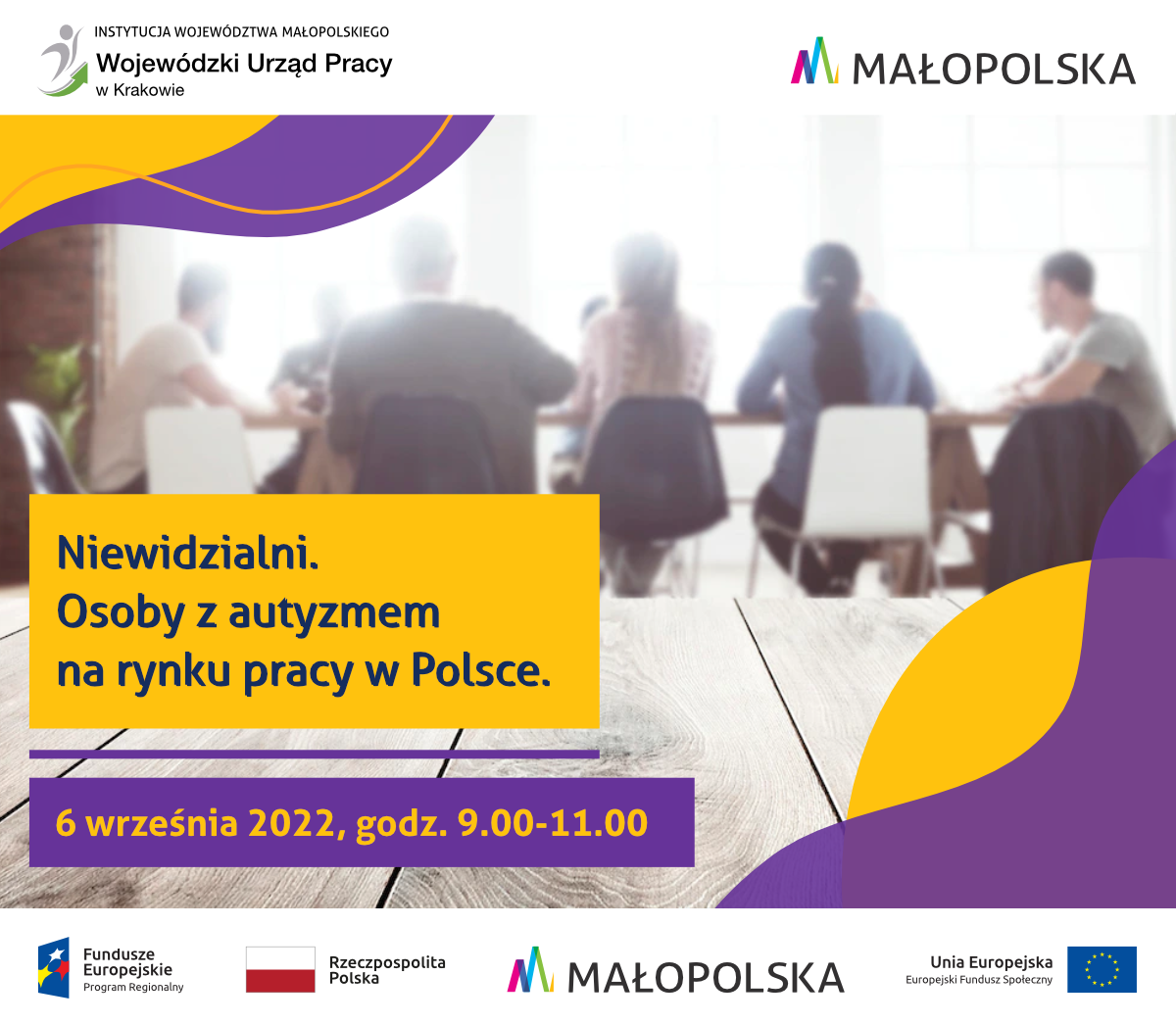 Niewidzialni. Osoby z autyzmem na rynku pracy w Polsce. 6 września 2022, godz. 9.00-11.00