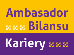 Banner reklamowy dot. konkursu na Ambasadora Bilansu Kariery